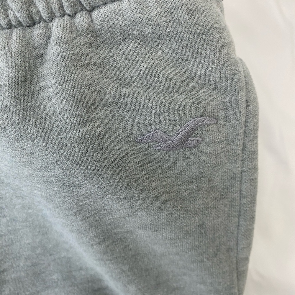 Hollister Gray Fleece Joggers, Size S